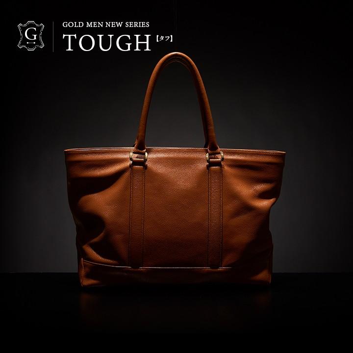 ゴールドメン（GOLDMEN） トートバッグ ビジネスバッグ 本革 高級シボ
