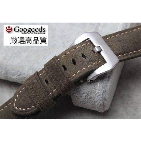 For PANERAI パネライ 幅22mm 24mm 26mm 時計バンド イタリアレザー