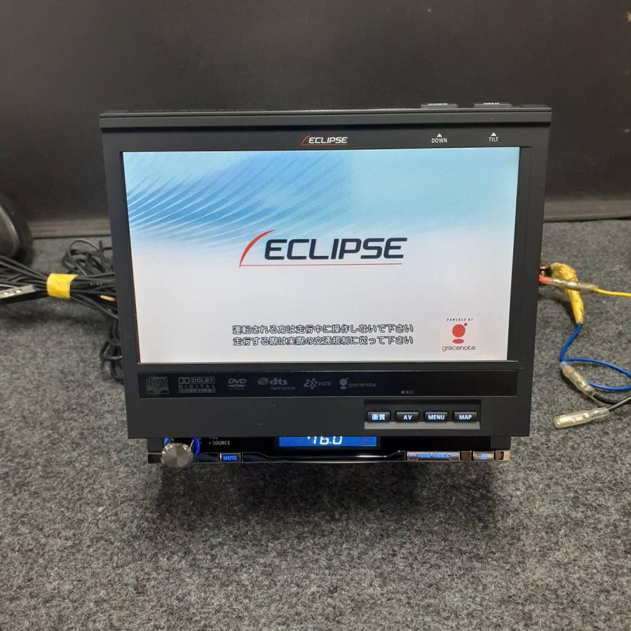 ECLIPSE イクリプス AVN078HD 1DIN TV DVD 地図データ 2008年 HDD ナビ