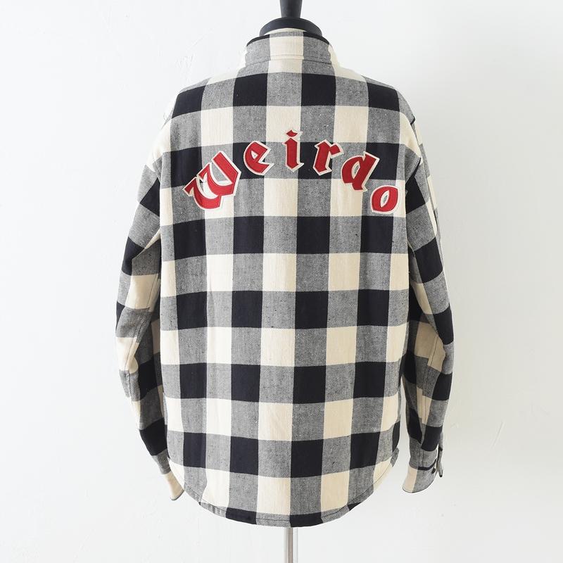 WEIRDO（ウィアード） ウィア−ド Weirdo - L/S QUILTING CHECK SHIRTS