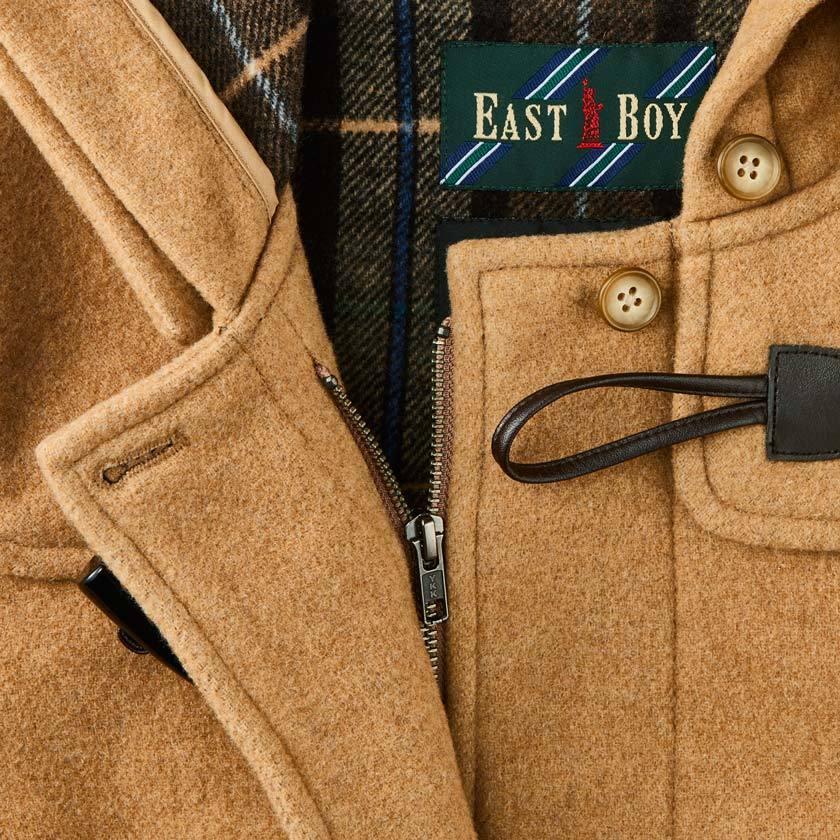 EASTBOY（イーストボーイ） スクール ダッフルコート 女子用 ネイビー