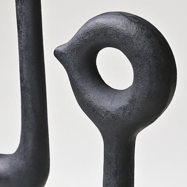 ブックエンド バード 南部鉄器 馬場忠寛 : がらんどう 手仕事品と