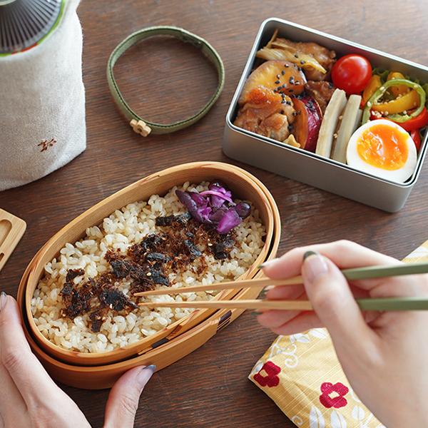 曲げわっぱ 弁当箱 小判型 キッズ 栗久 わっぱ弁当 国産 日本製 入学