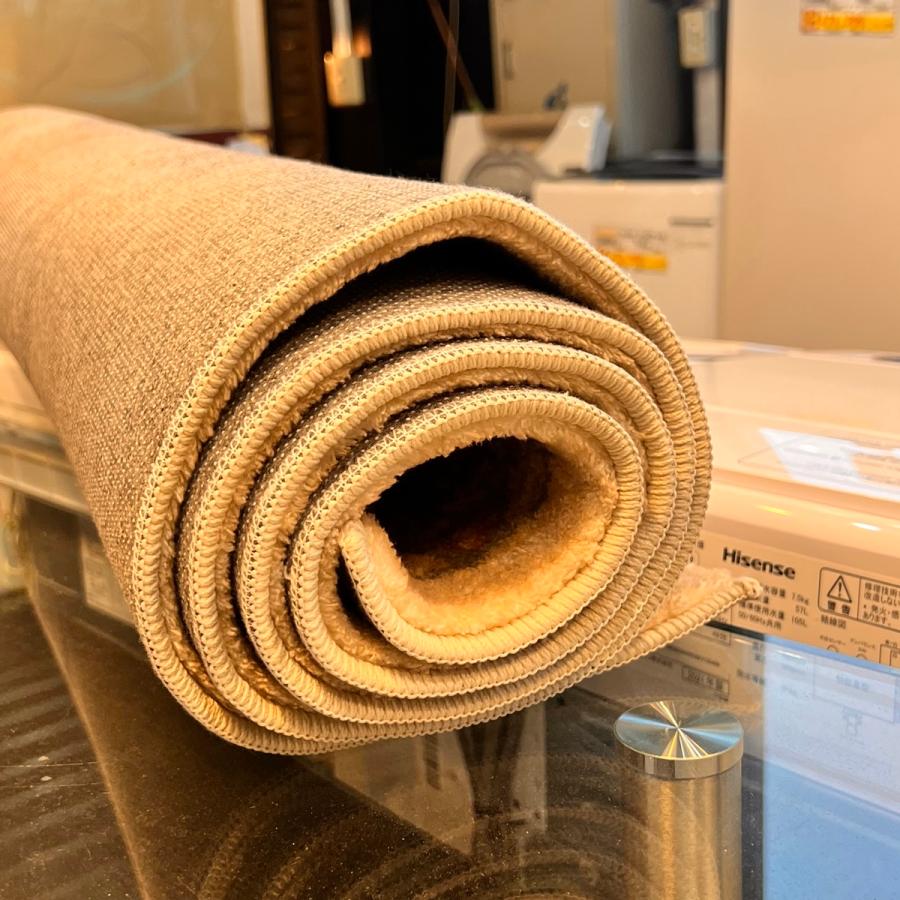 unico/ウニコ ASENA/アセナ ラグ ベージュ 手洗い可能 ターキッシュ