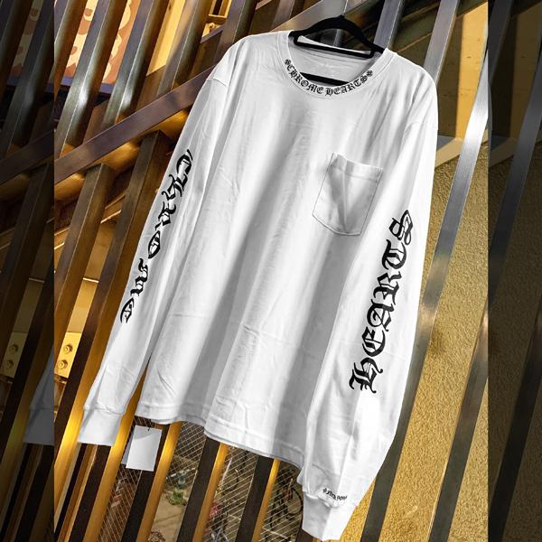 CHROME HEARTS（クロムハーツ） ロングスリーブ Tシャツ XL ポケット付