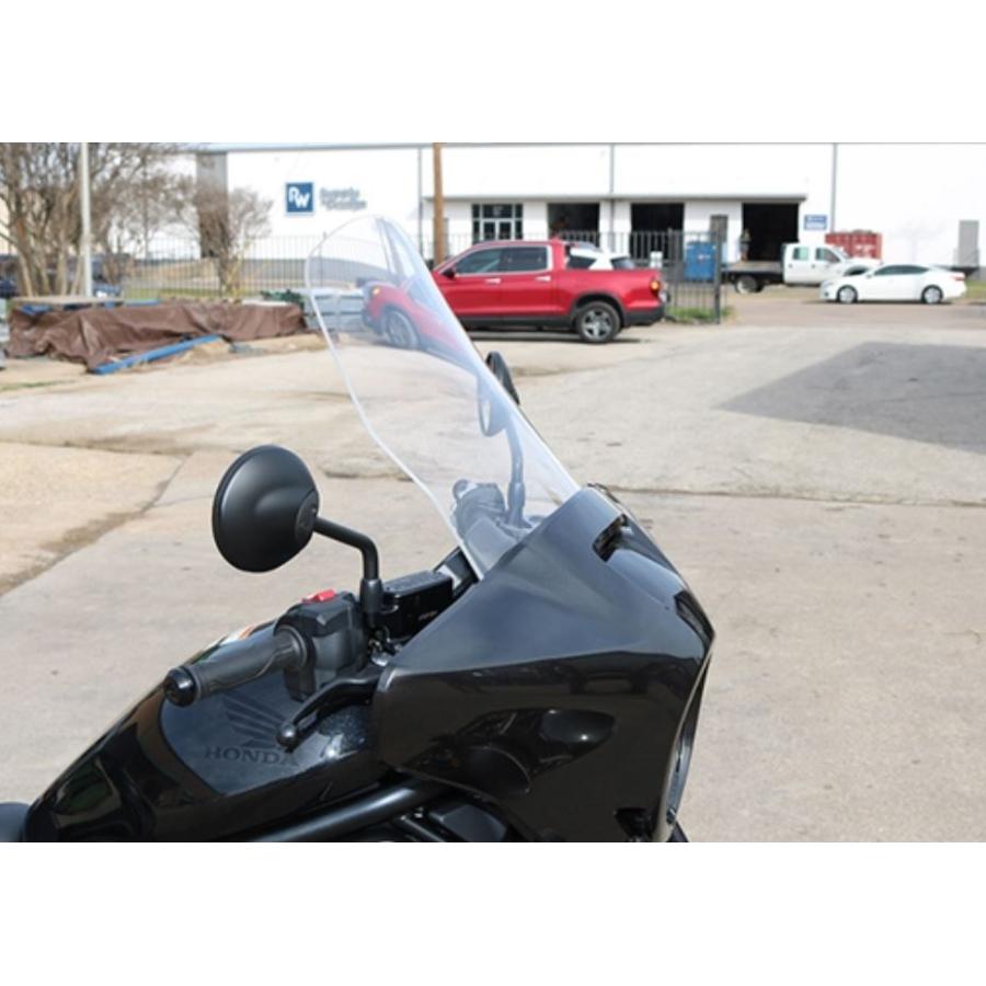 T-Rex Racing レブル1100T 2023-2024 ウインドシールド ラージ クリア