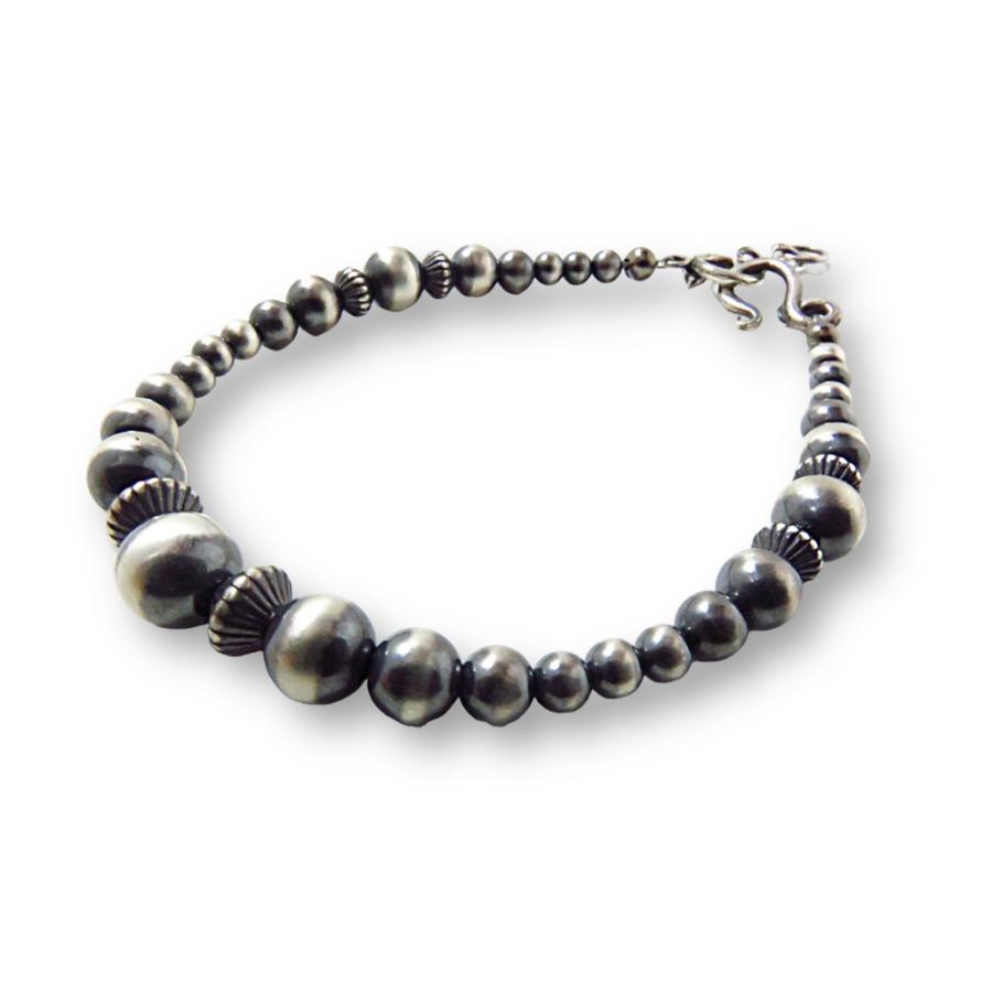 インディアンジュエリー ブレスレット ナバホパール ビーズ