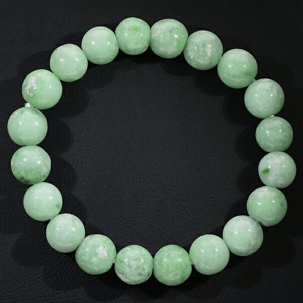 本翡翠 高品質 ブレスレット 8.5mm 16cm レディースS サイズ 翡翠