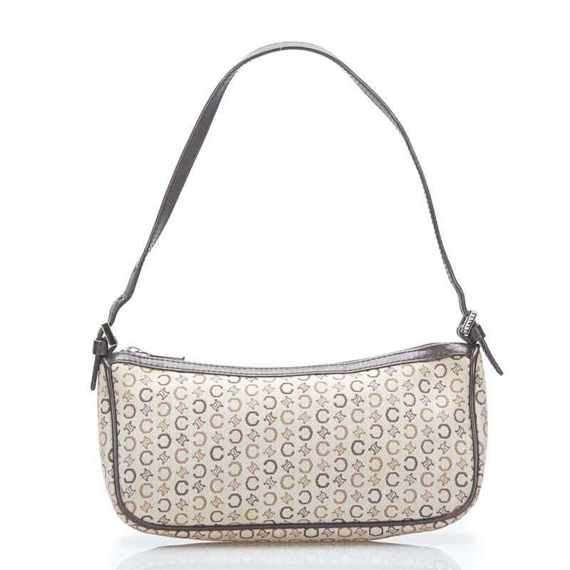 CELINE（セリーヌ） マカダム アクセサリーポーチ CE00/22 ベージュ