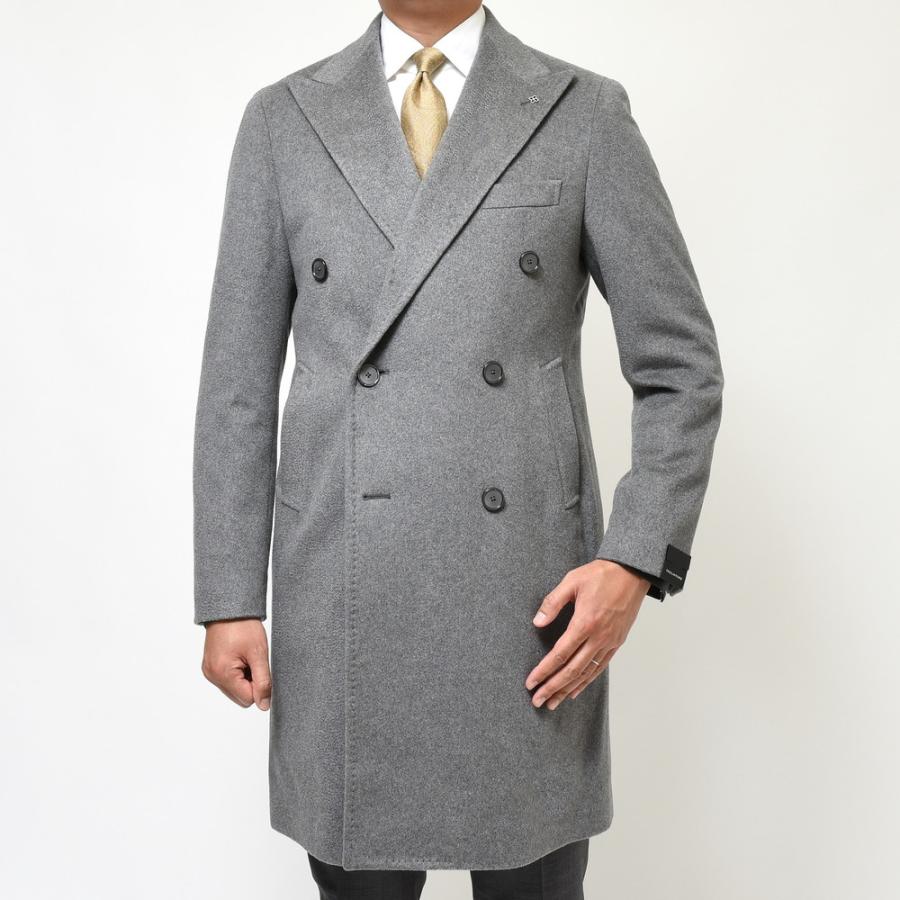 TAGLIATORE（タリアトーレ）カシミアフランネルダブルチェスター