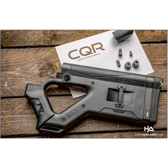 実物パーツ HERA CQR BUTTSTOCK Black : GUN SHOP SYSTEM Yahoo!店
