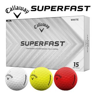 Callaway（キャロウェイ） 2025 SUPER FAST ゴルフボール [15球入り