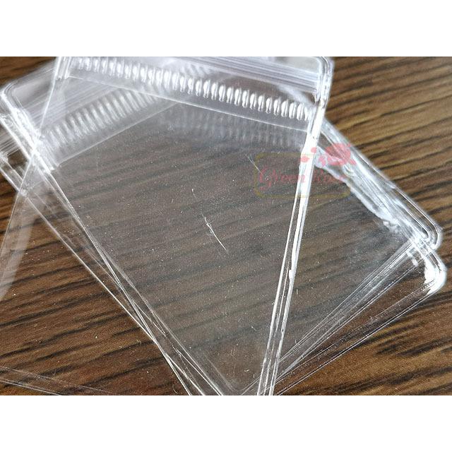 チャック付き スクイーズレジン用バッグ クリア 小 6×4cm 20枚 2205