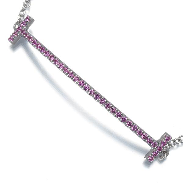 TIFFANY&Co.（ティファニー） ブレスレット ピンクサファイア T
