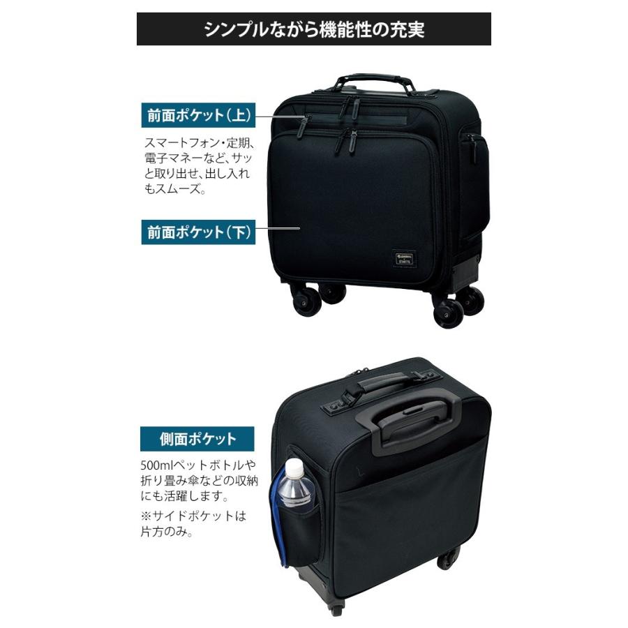 スワニー SWANY キャリーバッグ ビジネスバッグ ソフト スーツケース