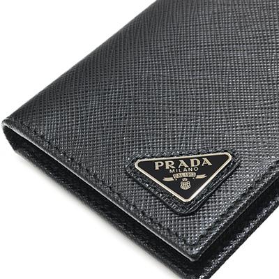 PRADA（プラダ） 2MC101 QHH F0002 SAFFIANO TRIANG NERO サフィアーノ