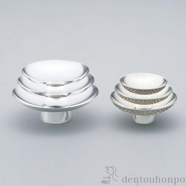 純銀 盃 三ッ重 E 3.0号・131g ( 木札名入れ有料 高級 コレクション