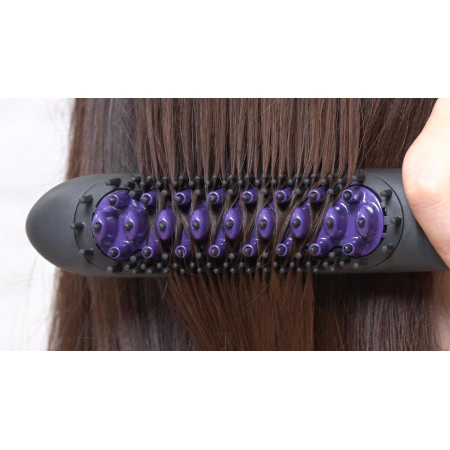 DAFNI（ダフニ） へアアイロン ミニ ブラシ型 時短 ヘアケア器具 簡単