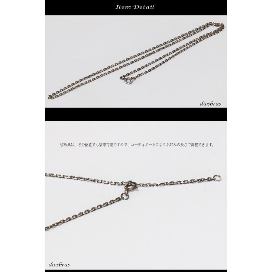 シルバーチェーン ネックレス アズキチェーン 小豆チェーン アンカー