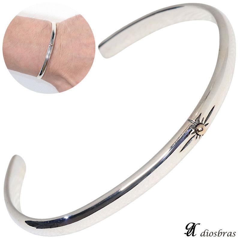 バングル 10K K10 10金ゴールド 太陽神 サンマーク イーグル フェザー