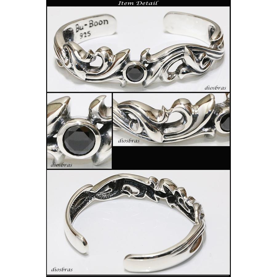 バングル シルバーアクセサリー アラベスク メンズ ブレスレット