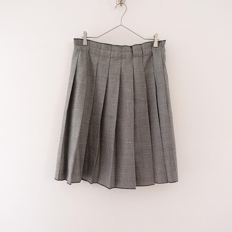 オニールオブダブリン O'NEIL OF DUBLIN *グレンチェックプリーツ