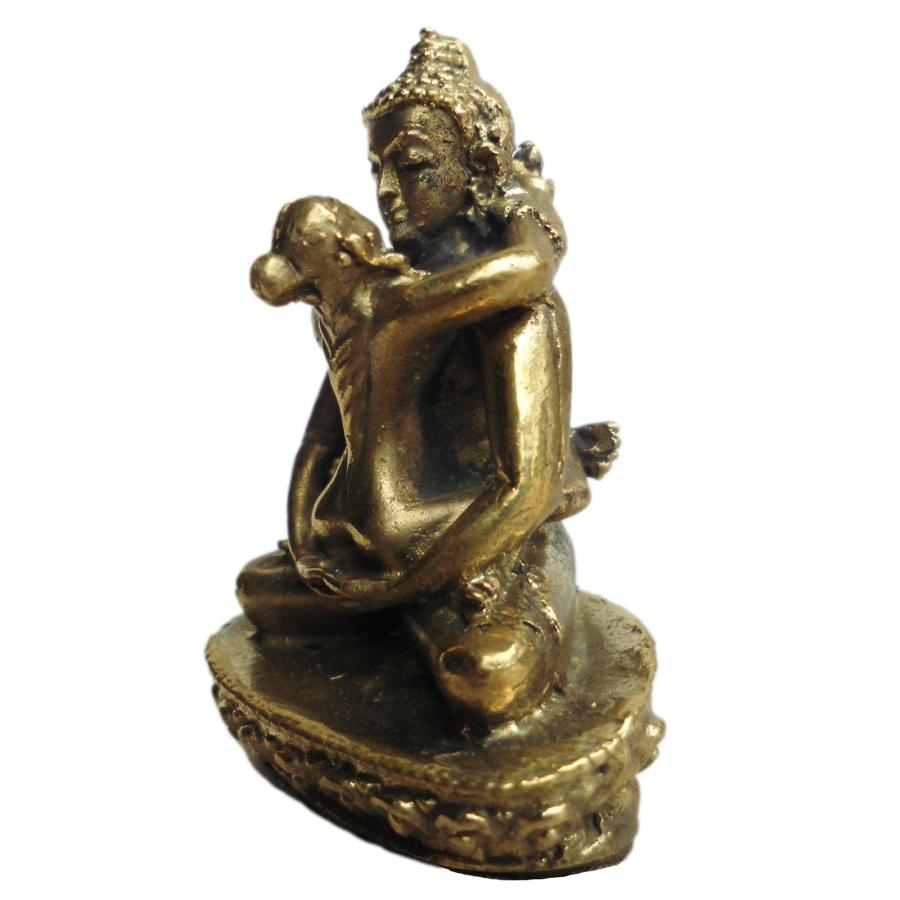 仏像 ネパール仏像 真鍮製 ブッタ・シャクティー76 : アジア雑貨ビンゴ