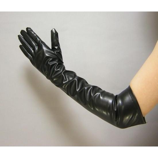 ロンググローブ フェイクレザー ロング手袋 : チェリッシュ - 通販