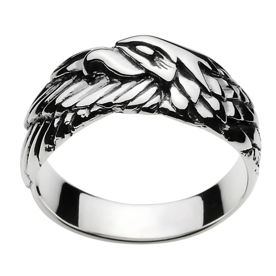 シルバーリング 指輪 メンズ イーグル 鷲 ネイティブ インディアン
