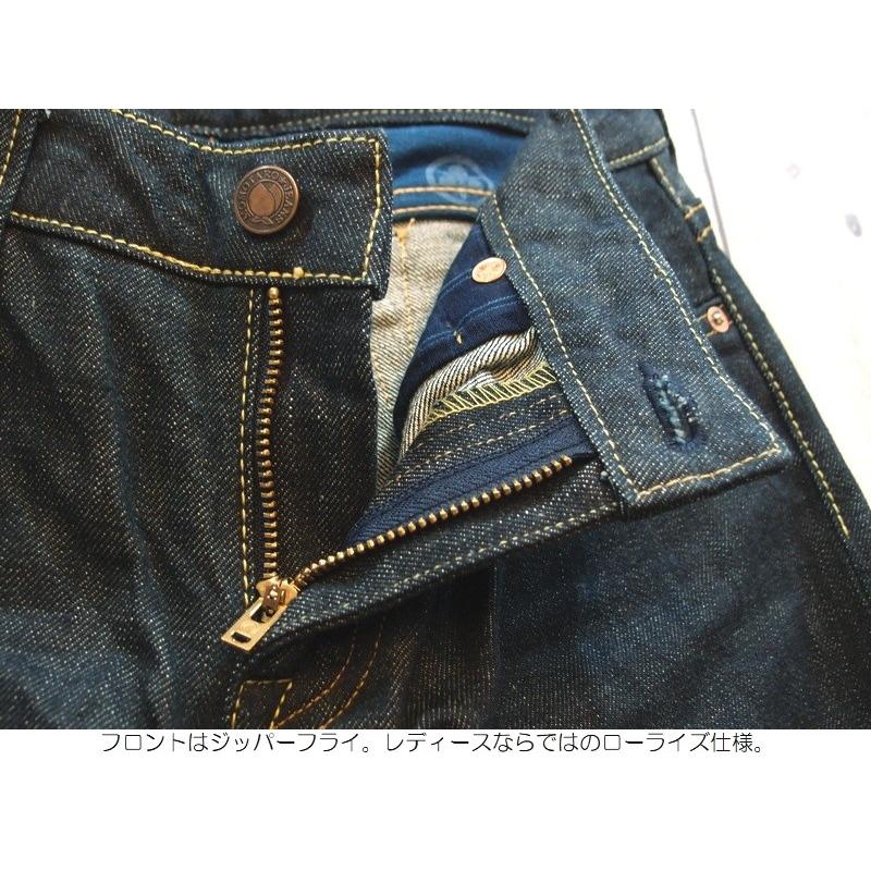 桃太郎ジーンズ（MOMOTARO JEANS） レディースジャパンブルー銅丹