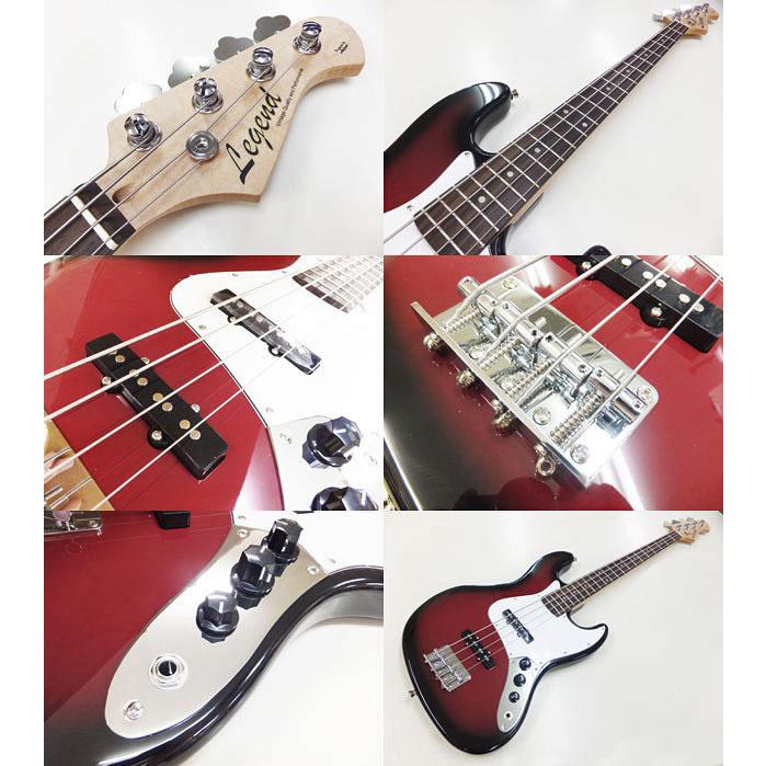 ベース 初心者 セット レジェンド Legend LJB-Z/RBS 初心者入門セット8