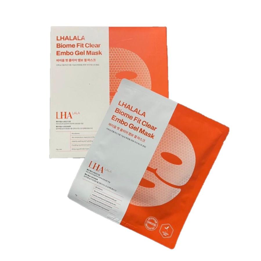 LHALALA PEEL（ララピール） バイオムフィットクリアゲルマスク パック