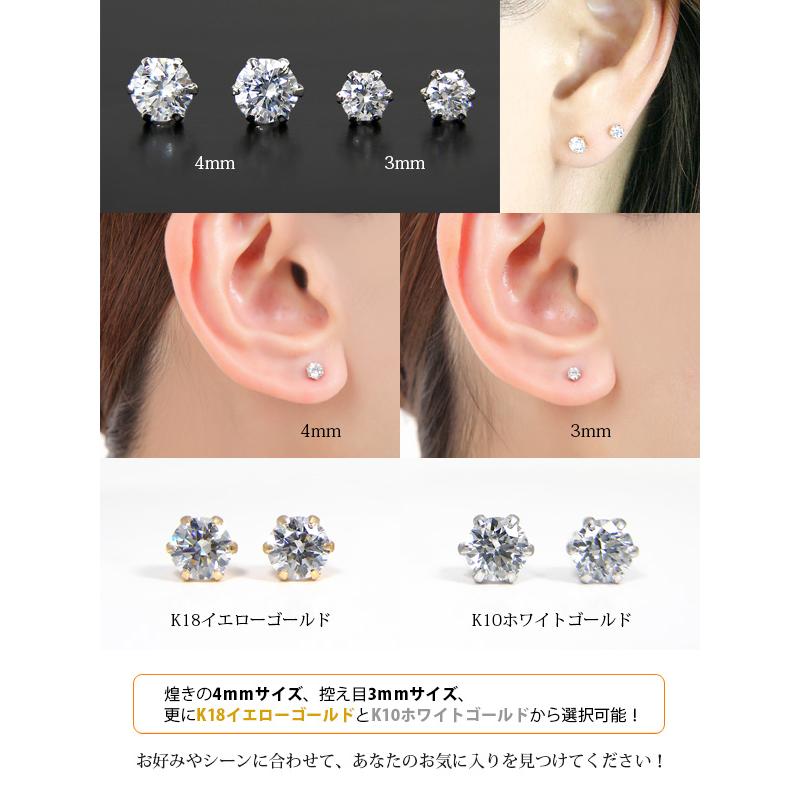 SWAROVSKI（スワロフスキー） スーパー キュービックジルコニア ピアス