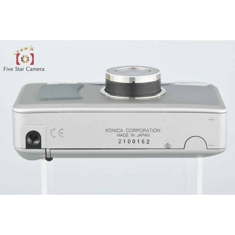 中古】KONICA コニカ BIG mini F シルバー コンパクトフィルムカメラ