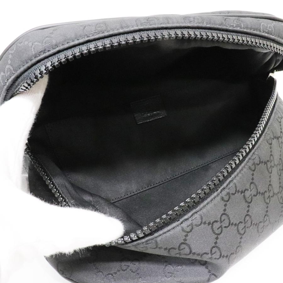 GG （美品） グッチ GUCCI ウエストポーチ ボディバッグ ナイロン