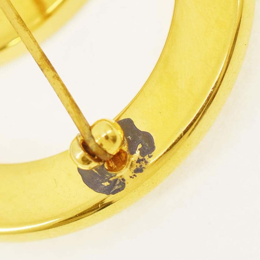 CELINE（セリーヌ） ブローチ サークル ロゴ ヴィンテージアクセリー