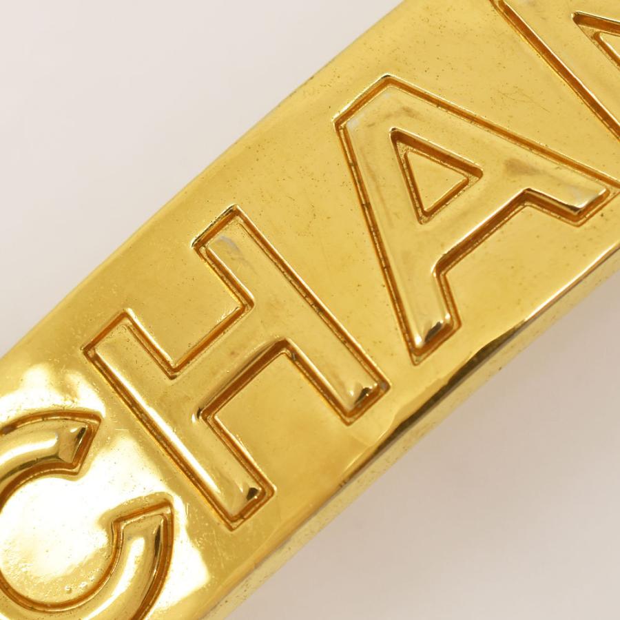 CHANEL（シャネル） バレッタ ロゴ ヘアアクセサリー ヴィンテージ GP