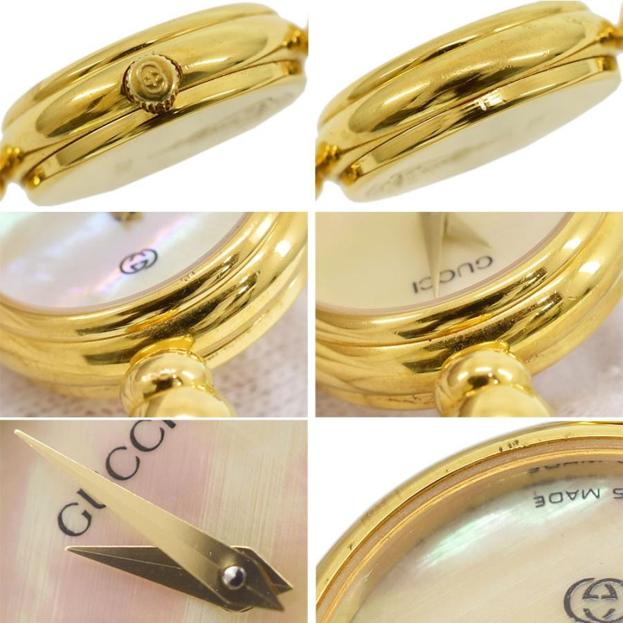 GUCCI（グッチ） 2700L バングルウォッチ ホワイトシェル文字盤 QZ