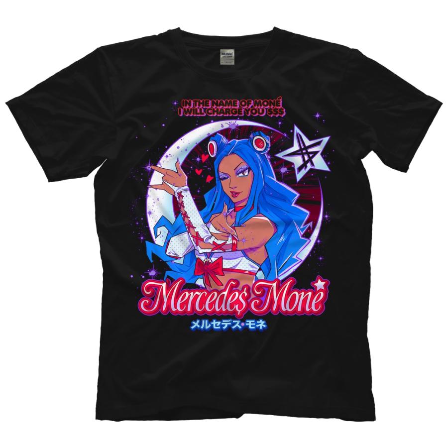 メルセデス・モネ（サーシャ・バンクス）Tシャツ「MERCEDES MONE