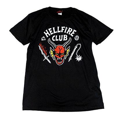 ストレンジャー・シングス ヘルファイア・クラブ ロゴTシャツ
