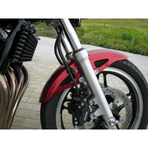 M.I.Z] CB1100（SC65）カスタムフロントフェンダー白ゲルコート