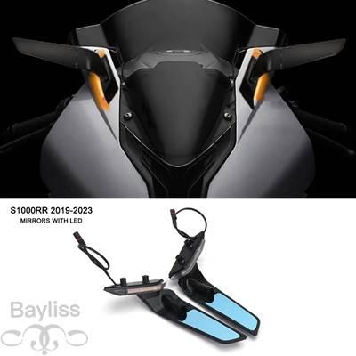 並行輸入品】 BMWバイク 二輪用LEDウインカー付きインビジブルバック