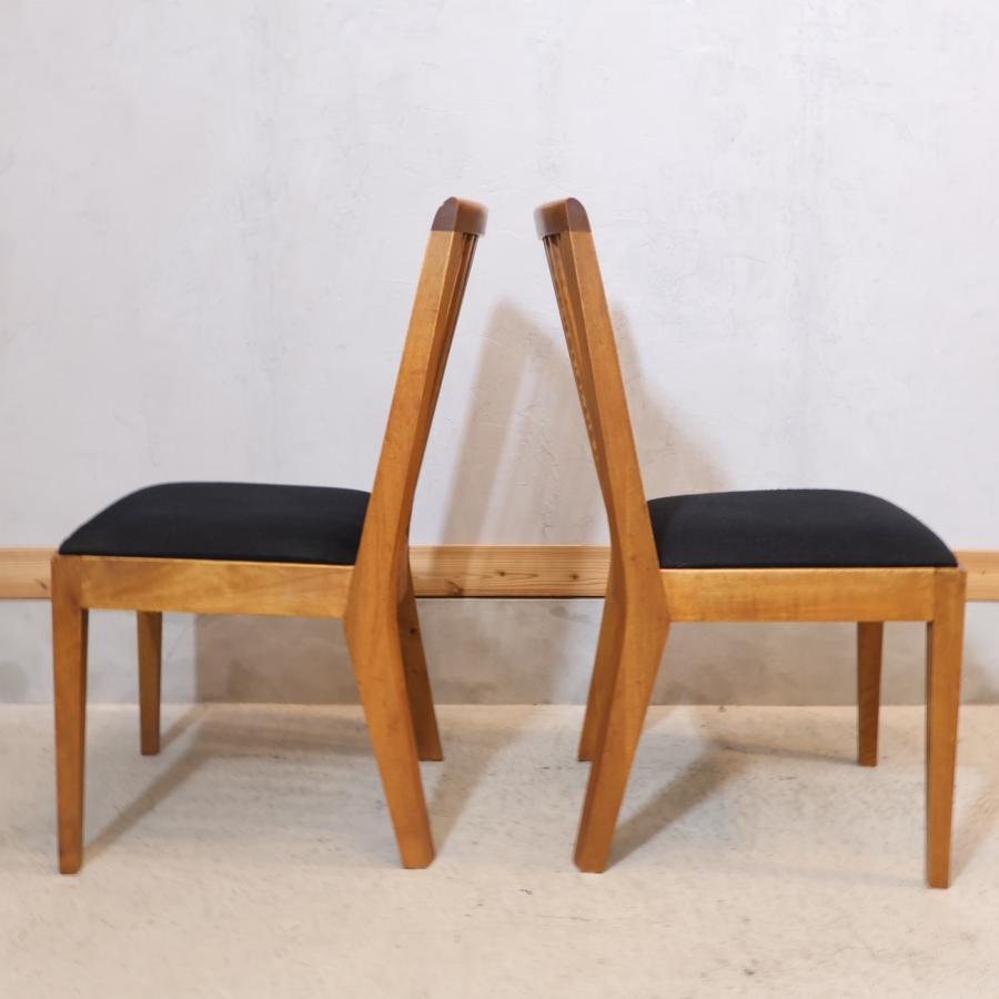 BOSCO ボスコ ダイニングチェアー 2脚セット 朝日木材加工 アームレス