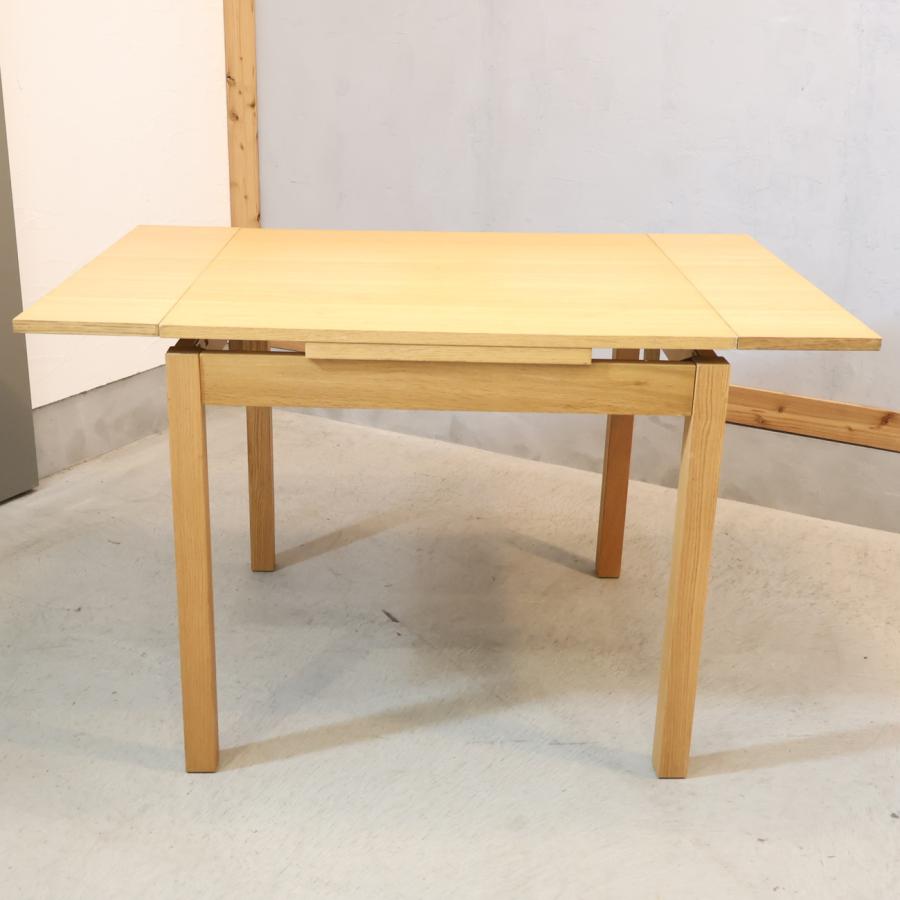 無印良品（MUJI） オーク材 エクステンションテーブル 伸長式