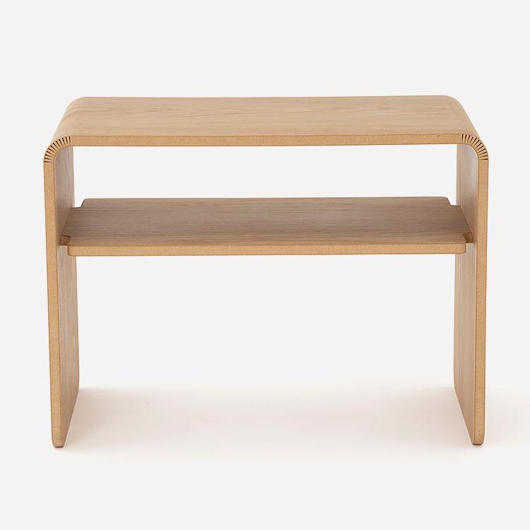 KEYUCA（ケユカ） サイドテーブル 日本製 2way コの字 木製 おしゃれ