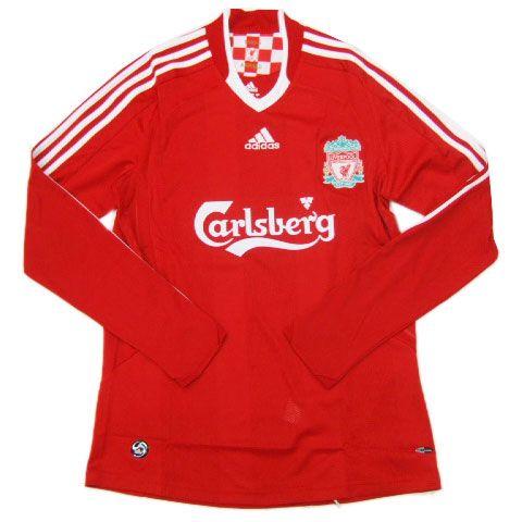 adidas（アディダス） リバプール 08-09 ホーム 長袖ユニフォーム