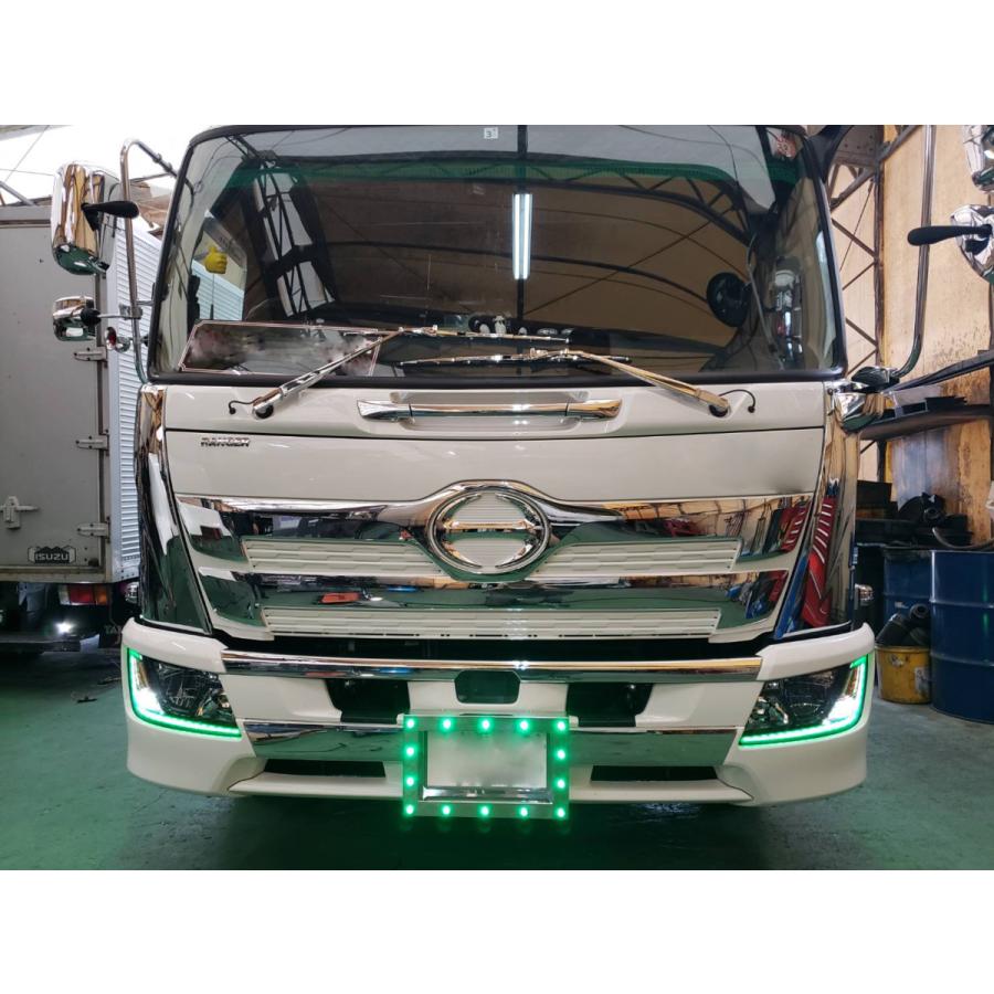 ジェットイノウエ 中型LEDパイロットナンバープレート枠 字光式対応