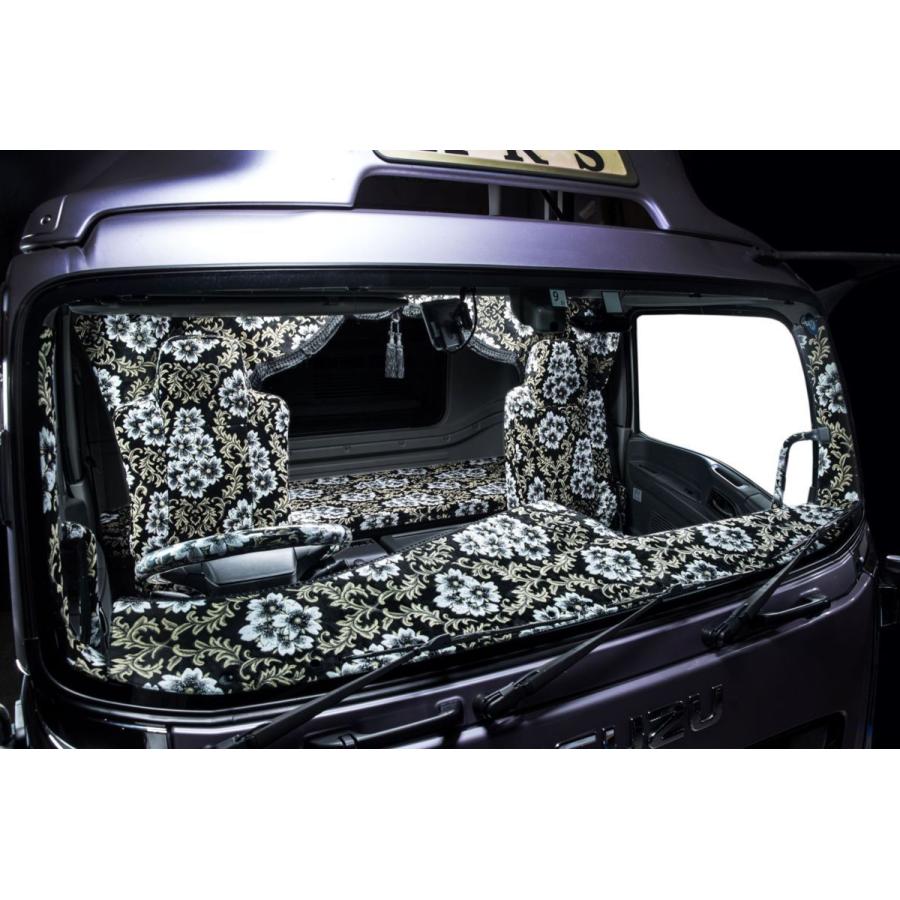 ファイブスターギガ用 桜 さくら ダッシュマット レッド : トラック