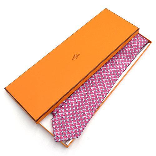 HERMES（エルメス） 極美品 ブランド ネクタイ シルク 100