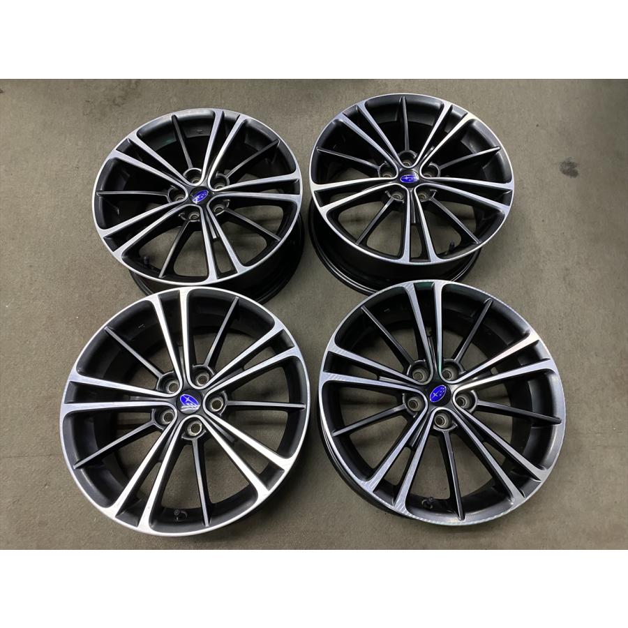 中古ホイール】スバル BRZ ZC6 前期 純正 17インチ 7J +48 5穴 PCD100